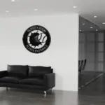 Personalized Baseball Art Metal Sign