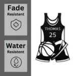 Personalized Basketball Jersey Metal Sign