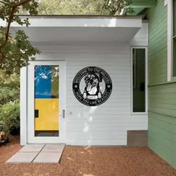 Personalized Beagle Dog Metal Sign