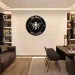 Personalized Bee Metal Sign