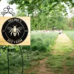Personalized Bee Metal Sign