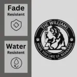 Personalized Bernard Dog Metal Art Sign