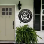 Personalized Bernese Mountain Metal Sign