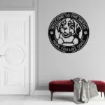 Personalized Bernese Mountain Metal Sign
