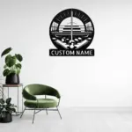 Personalized Billiard Metal Sign