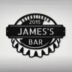 Personalized Bottle Cap Metal Sign