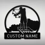 Personalized Bowfishing Metal Sign