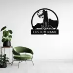 Personalized Bowfishing Metal Sign