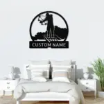 Personalized Bowfishing Metal Sign