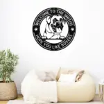 Personalized Boxer Dog Metal Sign