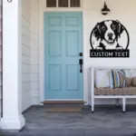 Personalized Brittany Dog Metal Sign