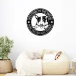 Personalized Bull Terrier Dog Metal Sign