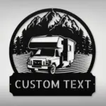 Personalized Camper Metal Sign