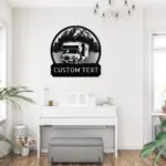Personalized Camper Metal Sign