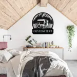 Personalized Camper Metal Sign