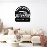 Personalized Camper Metal Sign