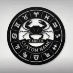 Personalized Cancer Metal Sign