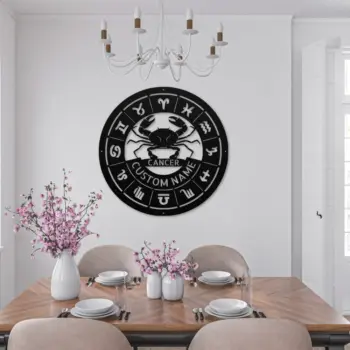 Personalized Cancer Metal Sign