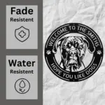 Personalized Cane Corso Dog Metal Sign