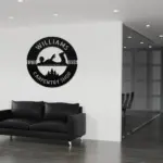 Personalized Carpentry Metal Sign