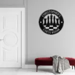 Personalized Chess Metal Sign