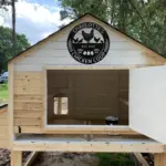 Personalized Chicken Coop Metal Sign