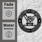 Personalized Chihuahua Dog Metal Sign