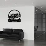 Personalized Classic Car Metal Sign