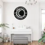 Personalized Couple Moon Sun Metal Sign
