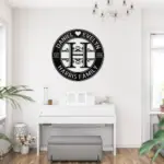 Personalized Couple Name Metal Sign