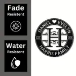 Personalized Couple Name Metal Sign