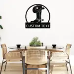 Personalized Cowboy Wear Metal Sign