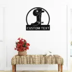 Personalized Cowboy Wear Metal Sign