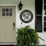 Personalized Dalmatian Dog Metal Sign