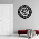 Personalized Dalmatian Dog Metal Sign