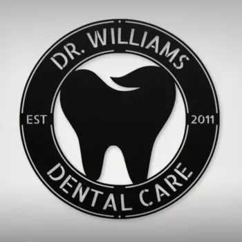 Personalized Dental Metal Sign