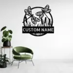 Personalized Dragonfly Metal Sign