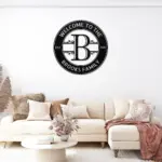 Personalized Family Name Metal Art Sign