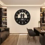 Personalized Gemini Metal Sign