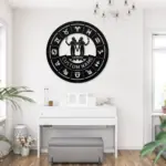 Personalized Gemini Metal Sign