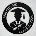 Personalized Graduation Metal Sign