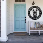 Personalized Greyhound Metal Sign