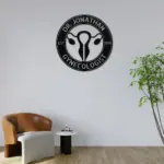 Personalized Gynecologist Metal Sign