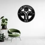 Personalized Health Care Metal Sign