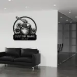 Personalized Honeycomb Metal Sign