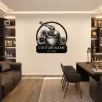 Personalized Honeycomb Metal Sign