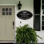 Personalized House Address Metal Sign