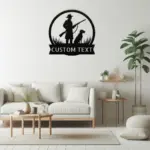 Personalized Hunter Dog Metal Sign