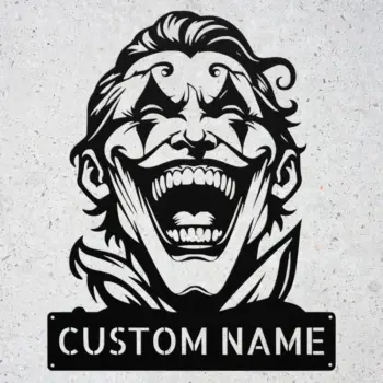 Personalized Joker Metal Sign
