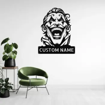 Personalized Joker Metal Sign